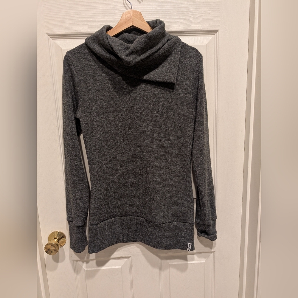 Kavu Gray Women's Long Sleeve Sweatshirt Size Small